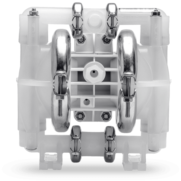 威尔顿气动隔膜泵-塑料材质卡箍连接