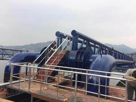亚太浮坞泵船主要适用于江河湖泊及水库边建设的中小型取水工程