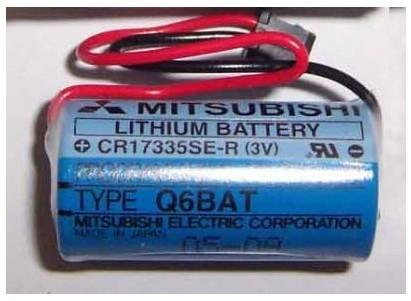 三菱PLC锂电池Q6BAT伺服锂电池
