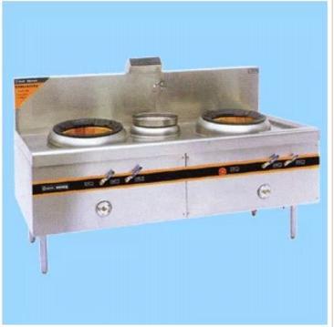 山西太原厨房设备商用厨具煤气灶双炒单温燃气灶具