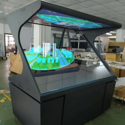 深圳厂家3D投影设备 全息四面幻影成像 广东全息展示柜