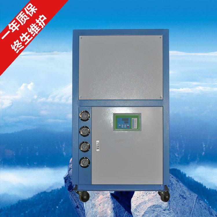 低温冷冻机设备水冷式制冷机宏赛加工定做8HP低温冷水机