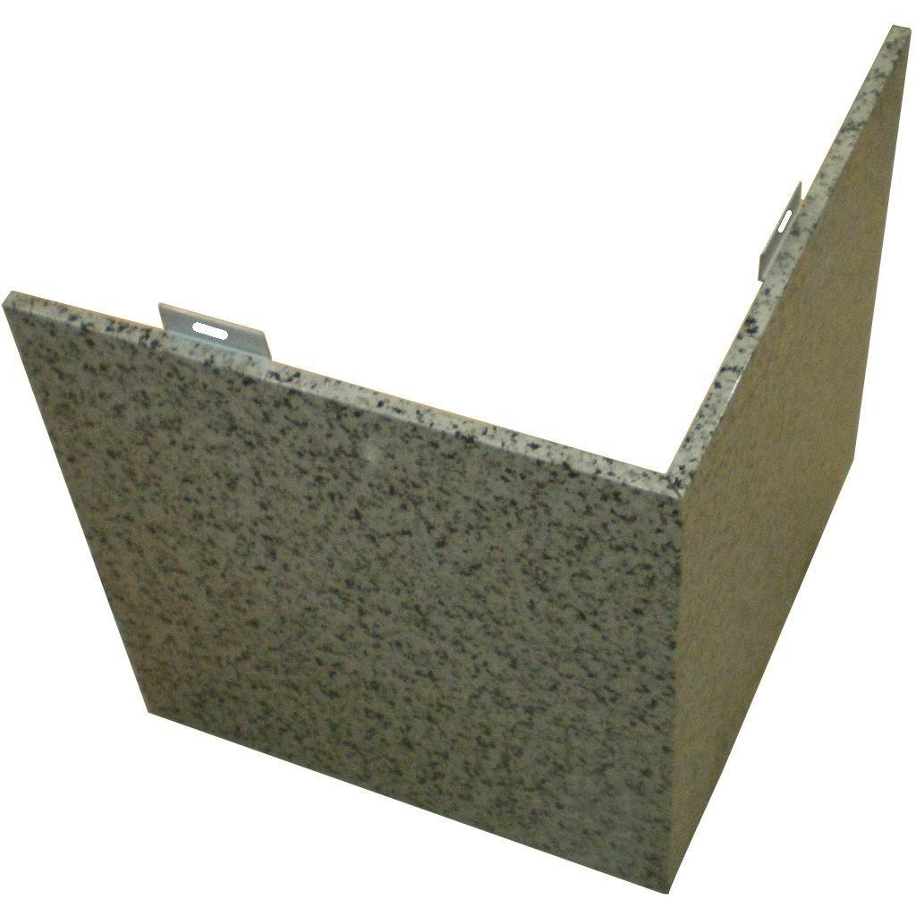 氟碳预辊涂仿石纹铝蜂窝板