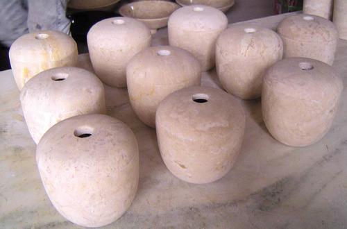 米白洞石棉签罐SLWJ001-690102