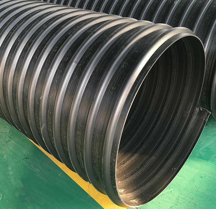 HDPE钢带增强聚乙烯波纹管 厂家供应 钢带管 排污钢带管