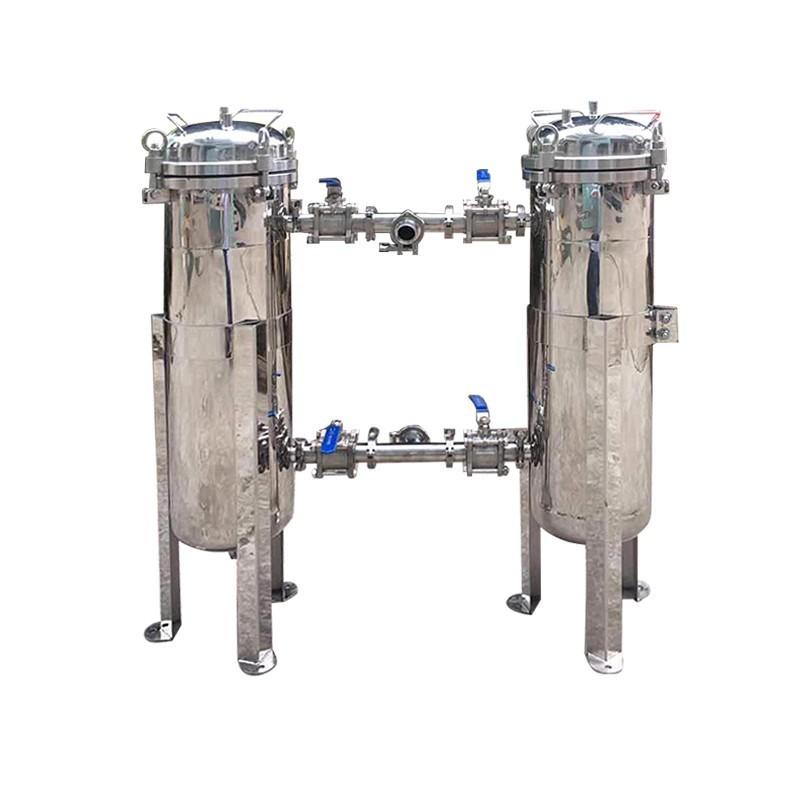 304不锈钢袋式过滤器喷淋热水循环模具冷却水PCW空调循环水过滤器