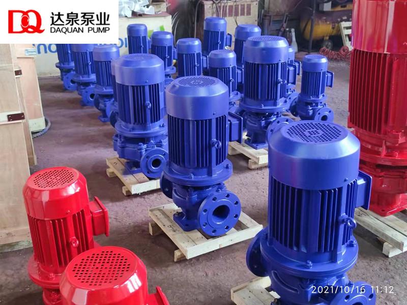 ISG80-160 立式 单级管道离心泵.无堵塞 上海达泉泵业