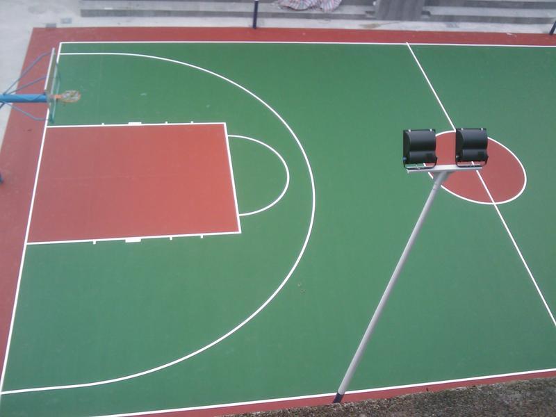 廊坊塑胶篮球场施工-报价、翻新