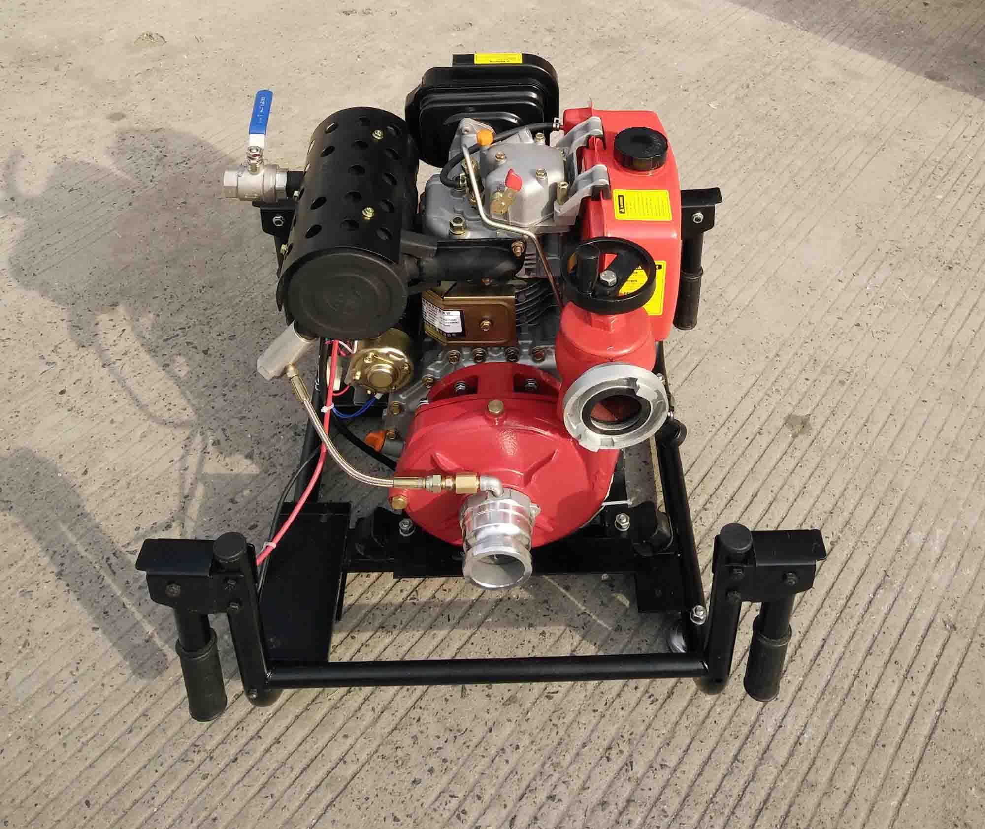 柴油机水泵2.5寸消防泵高扬程抽水机
