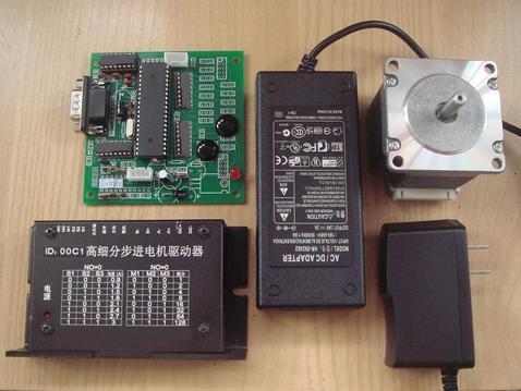 RS232串口485步进电机驱动控制器实验套件