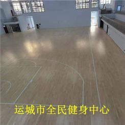 滄州體育木地板的施工方案 生產廠家懸浮安裝