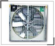 生产温室专用负压风机、湿帘降温设备