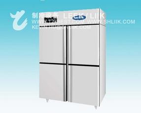 供应商用厨房冰箱，工作台和立式冰箱