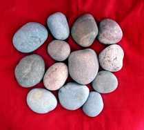 非金属矿产/建筑材料--天然鹅卵石/铺路石/路边石/彩色石子