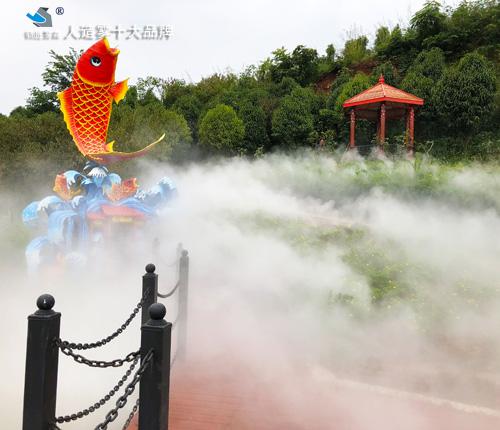 湖北武汉植物园喷雾景观设备厂家-喷雾景观工程