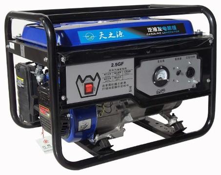 2.5KW带机油保护系统AVR恒定电压汽油发电机