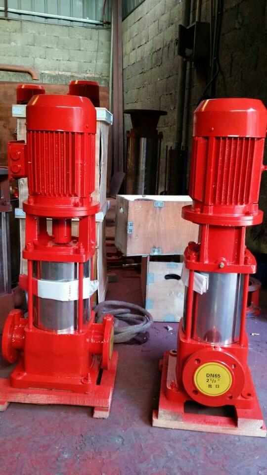 立式多级消防泵 多级管道消防泵
