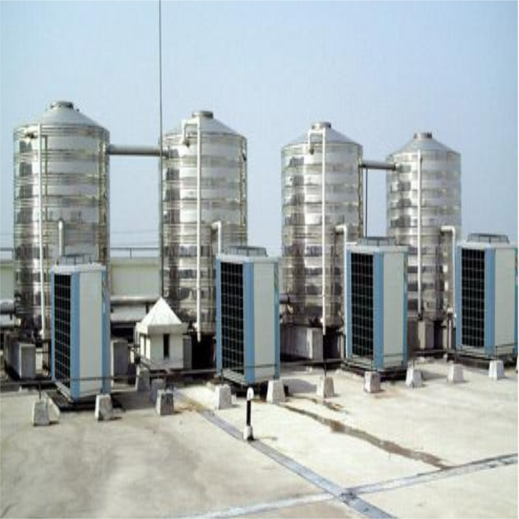 卓奥承建南京职业技术学校20吨空气源热水工程