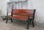 西安公园椅厂家供应木塑户外园林休闲座椅，种类齐全品质有保障