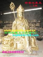 河北树林佛像厂-生产各种铜佛像，文武财神地藏王菩萨