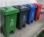安康小区240升塑料垃圾桶厂家供应不锈钢四分类脚踏果皮箱