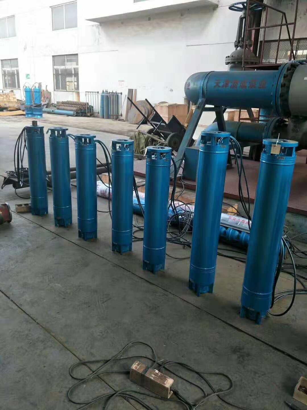 天津井用地热潜水泵厂家-125KW热水深井泵