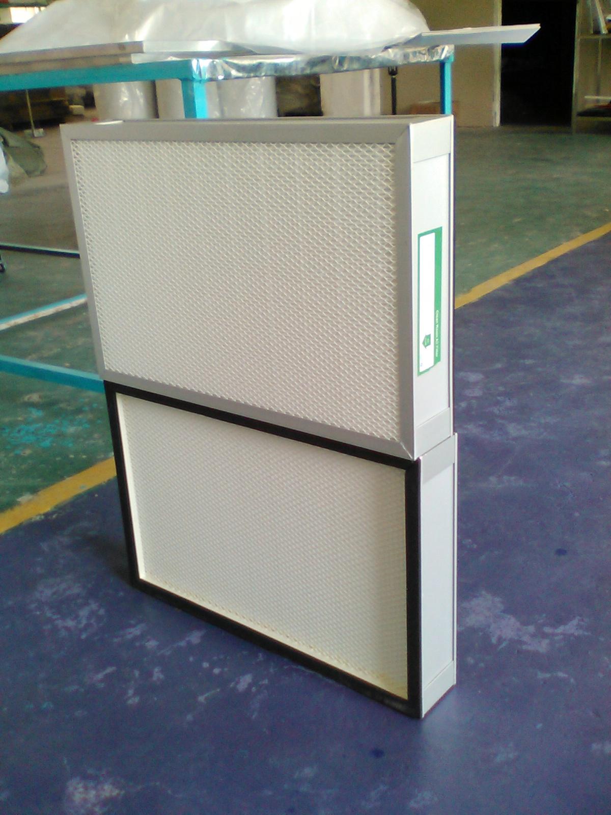 无尘室高效有隔板空气过滤器HEPA高效过滤器高效