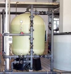 50吨/小时单罐流量控制软化水设备