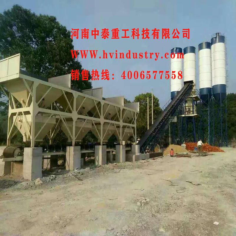 河北沧州厂家低价供应HZS90型混凝土搅拌站