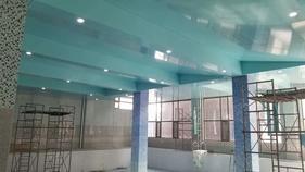 天津大型游泳馆泳池防潮吊顶材料的选择 - 软膜天花装修吊顶