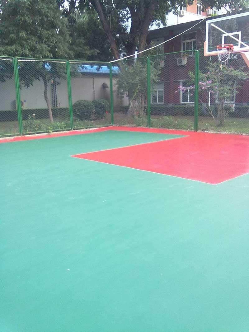 天津硅pu篮球场施工-天津丙烯酸篮球场材料厂家