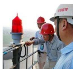 上海烟囱维修信号灯