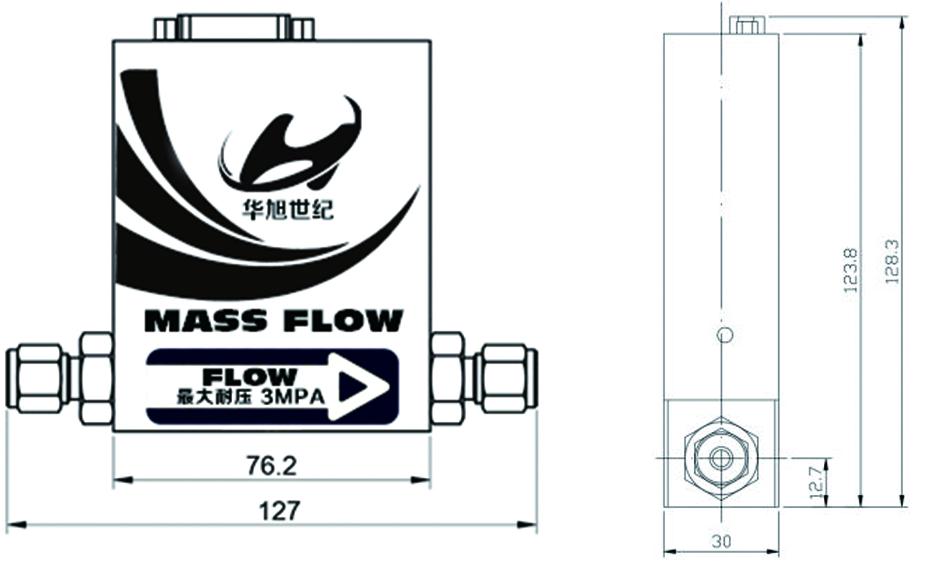 华旭世纪 HXMF05系列数字式气体质量流量计/控制器
