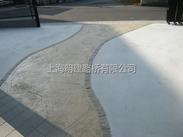 上海明建压模地坪工艺专业用于园林工程