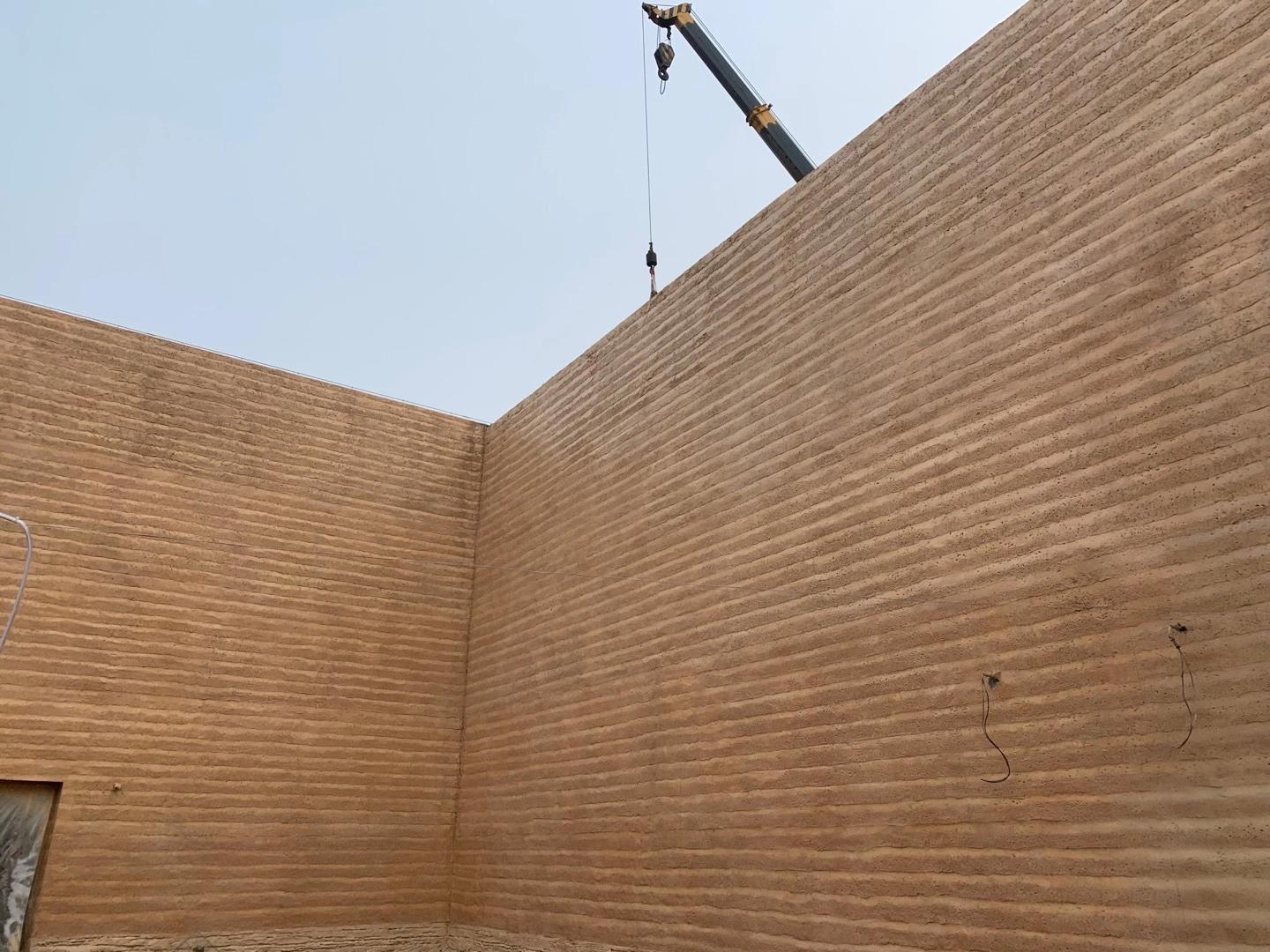 山西阳泉仿黄土墙包工包料 仿古水泥基黄泥墙做法指导