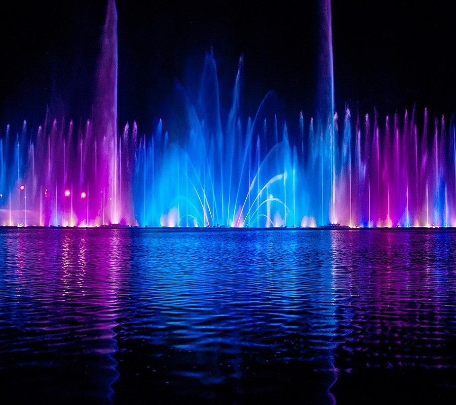大型水上音乐喷泉