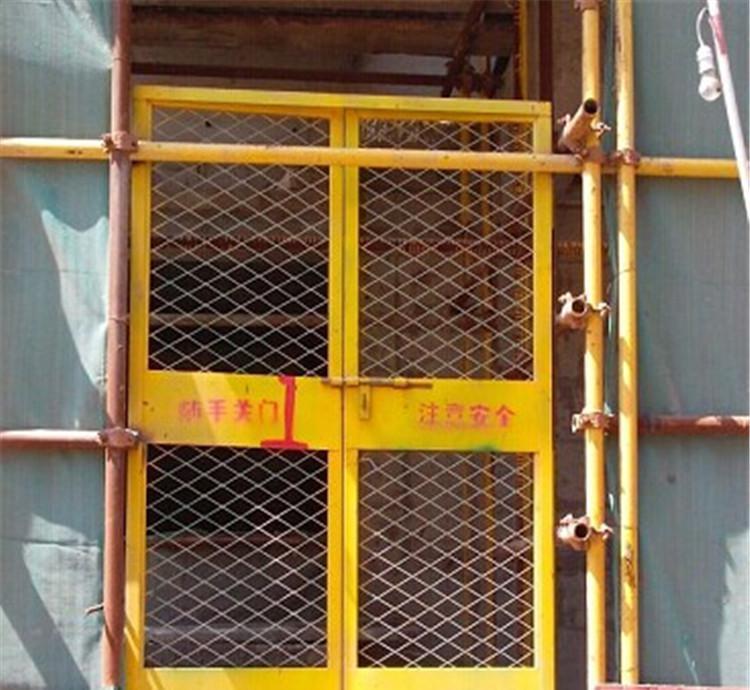 LS型施工电梯防护门、楼层临时电梯防护门