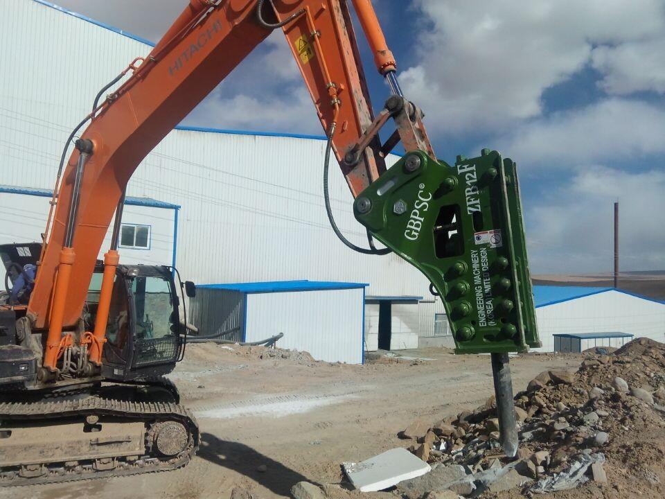 挖掘机机械 韩国进口工兵破碎锤ZFB12F