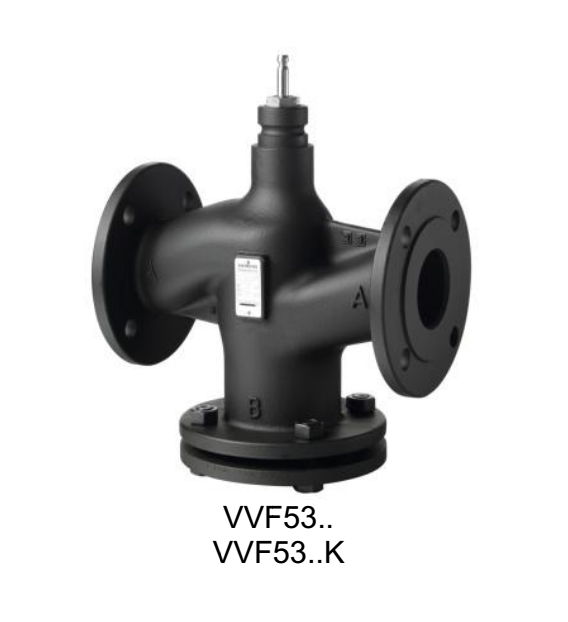 西门子电动调节阀VVF53.50SKB62电动液压执行器