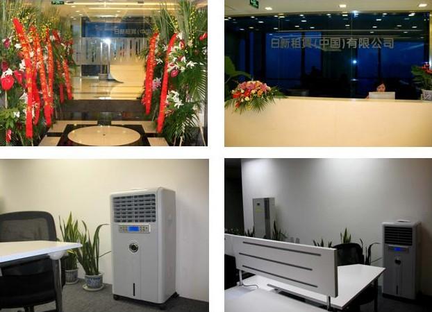 上海市医院门诊大厅空气净化器