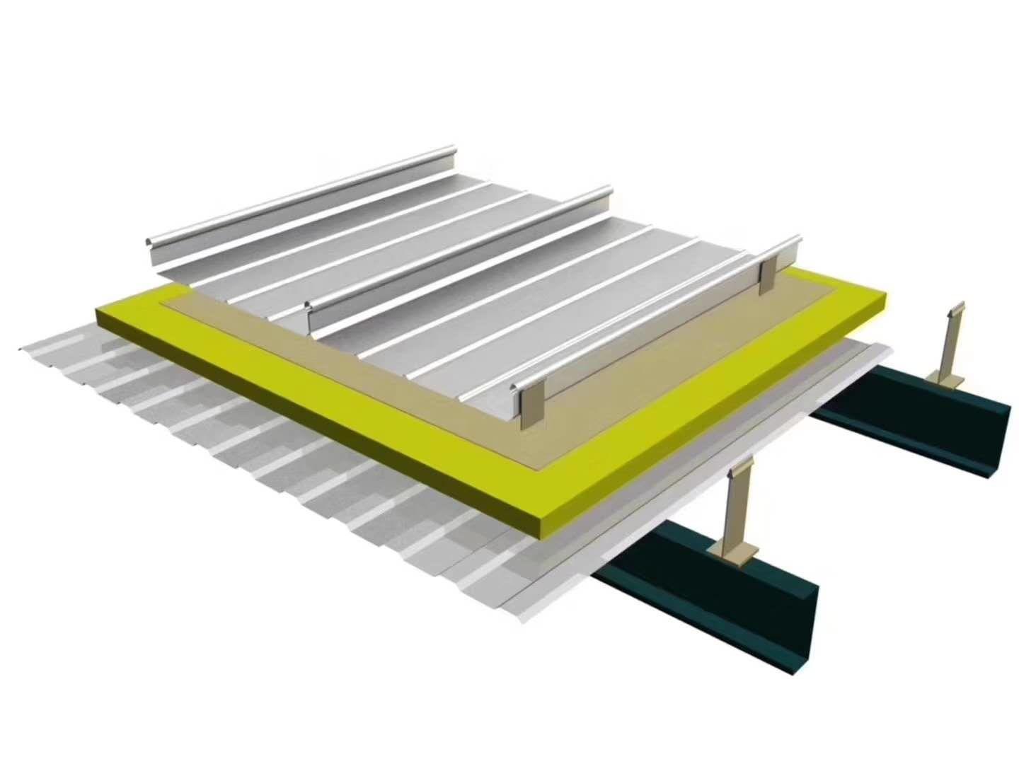 工程建筑节能材料铝镁锰金属屋面板