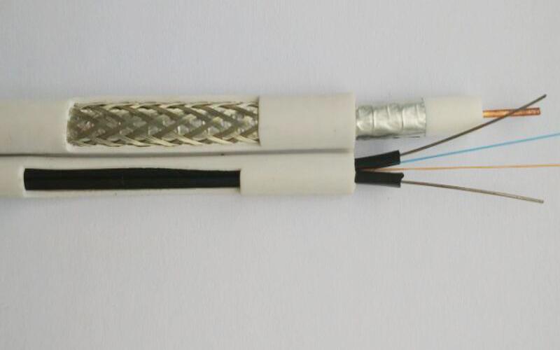 复合缆同轴SYWV-75-7+皮线GJXH-1B1四网融合