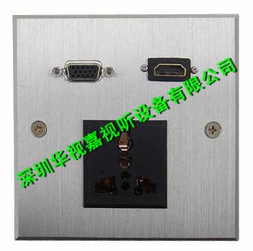 多功能墙面插座 带RS232功能接口插板