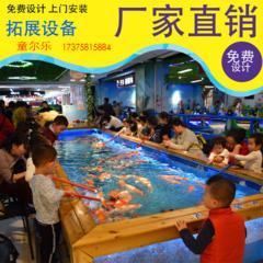 湖南商场鱼池设计 玻璃鱼池 锦鲤鱼池价格 商场吃奶鱼池厂家-湖南童尔乐