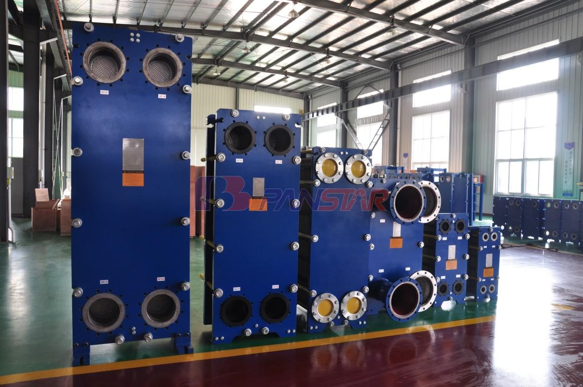 扬州派斯特直供造纸厂工业废水冷却板式换热器