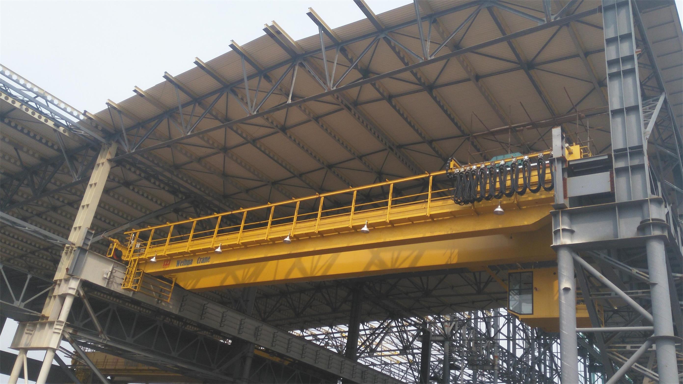 上海电厂飞机库重型钢结构框架屋盖工程制作
