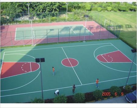 建造塑胶球场，承建篮球场，网球场施工，球场围网工程承包