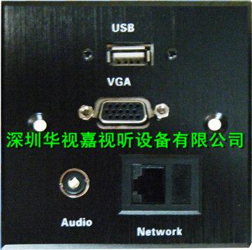 多功能墙面插座 带监控Q9接口插板
