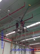 安装工业节能吊扇 大型工厂大风扇工厂降温专用