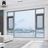  佛山六扇门2024新款4折叠全开窗铝合金门窗阳台封窗